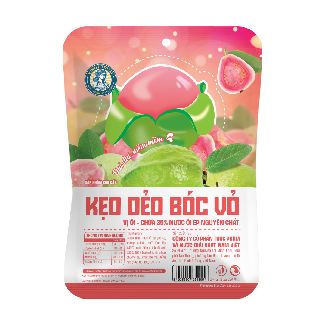 VINUT TRUST PELLING SOFT CANDY GUAVA 150G